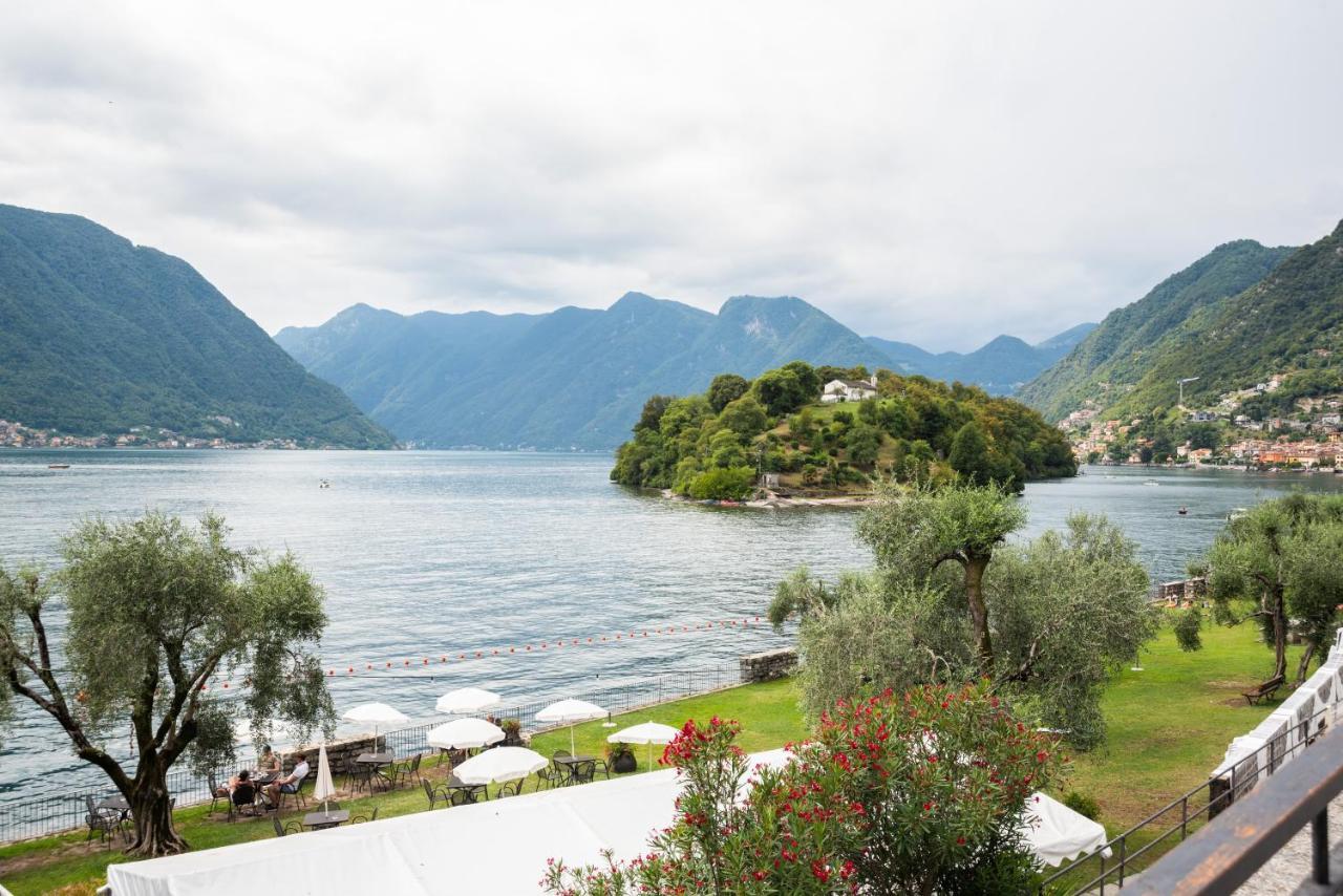 Lake Como Studio With Balcony And Private Parking Ossuccio Eksteriør bilde