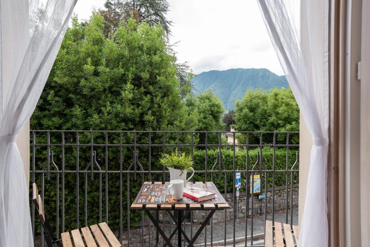 Lake Como Studio With Balcony And Private Parking Ossuccio Eksteriør bilde